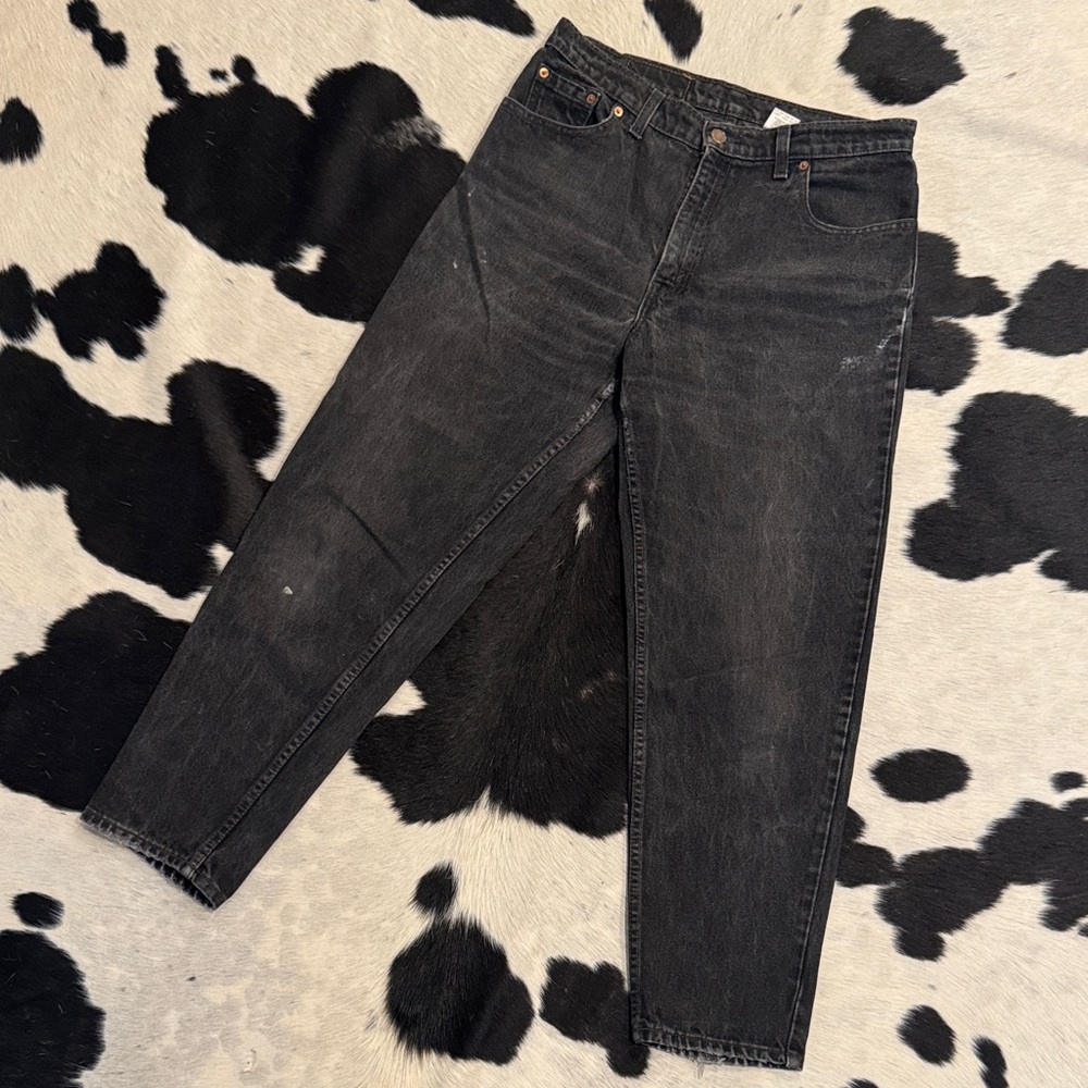 Levi 550 Vintage Black Jeans